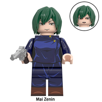 Mai_Zenin_Jujutsu_Kaisen_Brick_Minifigures_Custom_Toy_Set_Series_2